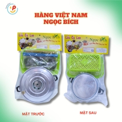 Đồ chơi lẩu cù lao bằng NHÔM nấu được dùng nến hàng Việt Nam