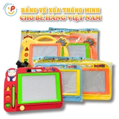 Bảng vẽ xóa thông minh cho bé hình gà gấu nhiều màu Hàng Việt Nam PeeKaPaw Toys