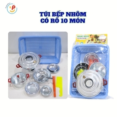 TỔNG HỢP đồ chơi nhà bếp bằng NHÔM hàng Việt Nam