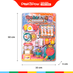 Vỉ nồi hấp Dimsum đồ chơi nấu ăn cho bé 9981 PeeKaPaw Toys