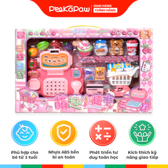 Đồ Chơi Siêu Thị Bán Kem Cho Bé Gái 1618-104 PeeKaPaw Toys