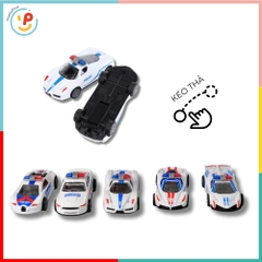 Hộp 5 xe cảnh sát chạy trớn 145 PeeKaPaw Toys
