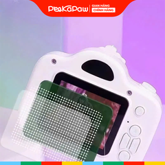 Máy chụp hình Kuromi Cinamoroll Melody đồ chơi 4 chức năng kèm thẻ nhớ 16 GB FQQ-01 PeeKaPaw Toys