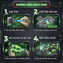 Xe địa hình điều khiển từ xa CQ656 PeeKaPaw Toys