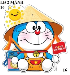 Lồng Đèn Trung Thu 2 Mảnh Tự Xếp Nhiều Mẫu Có Đèn Nhạc PeeKaPaw Toys