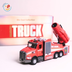 Xe cứu hoả chất liệu kim loại có phun khói 0004 PeeKaPaw Toys