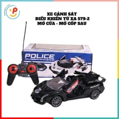 Xe Cảnh Sát Điều Khiển Từ Xa 579-2 Mở Cửa Mở Cốp Sau PeeKaPaw Toys