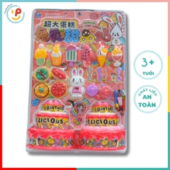 Vỉ đồ chơi tiệc sinh nhật Thỏ trắng 50cm 3294 PeeKaPaw Toys