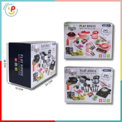 Đồ chơi nấu ăn nhà bếp 36 chi tiết Play House 5763 PeeKaPaw Toys