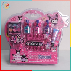 Đồ chơi làm móng tay Kuromi vỉ ép 1964-16 PeeKaPaw Toys