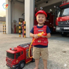 Bộ đồ chơi dụng cụ lính cứu hoả có áo bảo hộ cho bé 326-F10 PeeKaPaw Toys