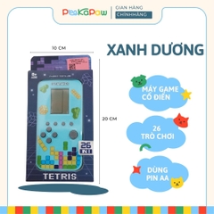 Máy Game Cầm Tay Xếp Gạch 26 Trò Chơi Cho Bé XM0104D-1 PeeKaPaw Toys