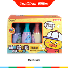 Hộp Bowling Vịt Vàng Mini Cho Bé 388-173 Đồ Chơi Vận Động PeeKaPaw Toys