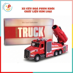 Xe cứu hoả chất liệu kim loại có phun khói 0004 PeeKaPaw Toys