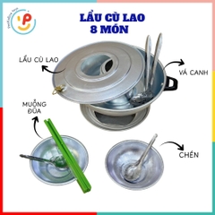 Đồ chơi nhà bếp lẩu cù lao bằng nhôm hàng Việt Nam