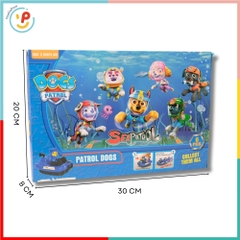 Đồ Chơi Xe Chó Cứu Hộ Chạy Trớn Sea Patrol 6 Chiếc GS26 PeeKaPaw Toys