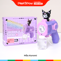 Máy Thổi Bong Bóng Tự Động Có Đèn LED Nhiều Mẫu PeeKaPaw Toys