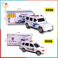 Xe Cảnh Sát Chạy Pin Có Đèn Còi PeeKaPaw Toys