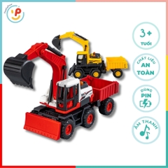Xe cẩu đồ chơi chạy trớn có âm thanh 101-20 PeeKaPaw Toys