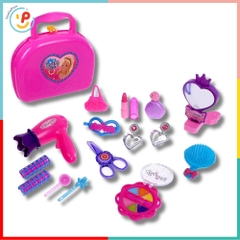 Vỉ Vali Đồ Chơi Trang Điểm Làm Tóc Cho Bé Gái 1598 PeeKaPaw Toy