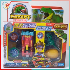 Đồ Chơi Khủng Long Đua Xe 32001 Kèm Bản Đồ Đua PeeKaPaw Toys