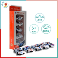 Hộp 5 xe cảnh sát chạy trớn 145 PeeKaPaw Toys