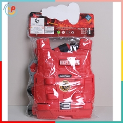 Bộ đồ chơi dụng cụ lính cứu hoả có áo bảo hộ cho bé 326-F10 PeeKaPaw Toys