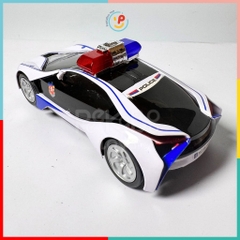 Đồ chơi xe cảnh sát City Guard có ĐÈN và ÂM THANH 89-138B PeeKaPaw Toys