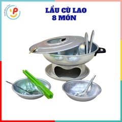 Đồ chơi nhà bếp lẩu cù lao bằng nhôm hàng Việt Nam
