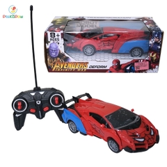 Xe Đua Điều Khiển Từ Xa Biến Hình Người Nhện RD315-Z PeeKaPaw Toys