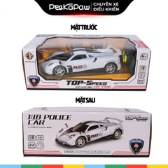 Xe cảnh sát điều khiển từ xa Top Speed dáng thể thao 565-X11 PeeKaPaw Toys