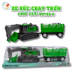 Xe xúc chạy trớn chở cừu nông trại 99753-2 PeeKaPaw Toys