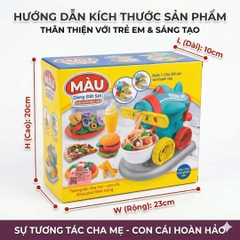 Đồ Chơi Nặn Đất Sét Máy Bay Làm Mì Đồ Chơi Sáng Tạo X168-7 PeeKaPaw Toys