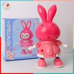 Đồ chơi Thỏ nhảy múa có đèn nhạc cho bé 9903 PeeKaPaw Toys