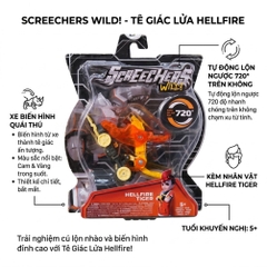 Xe Biến Hình Screechers Wild 720 Độ Tự Động Biến Hình PeeKaPaw Toys