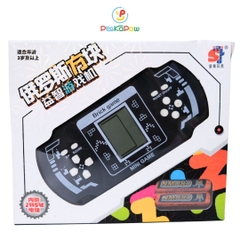 Máy game xếp gạch cầm tay hình vô lăng 688-5 PeeKaPaw Toys