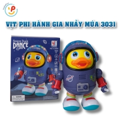 Đồ chơi vịt phi hành gia nhảy múa 3031 có đèn nhạc vui nhộn PeeKaPaw Toys