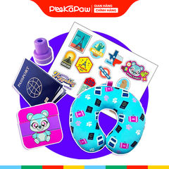 Đồ chơi vali kéo gối cổ du lịch thú bông PLUSH TOY PeeKaPaw Toys