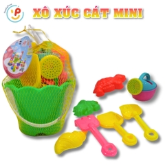 Đồ chơi đi biển cho bé xô xúc cát mini 20 cm PeeKaPaw Toys