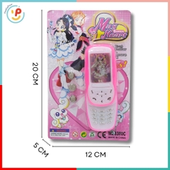 Điện thoại đồ chơi nắp trượt có đèn nhạc kèm pin 6300 PeeKaPaw Toys