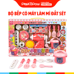 Bộ đồ chơi nhà bếp máy làm mì đất sét 1618-107
