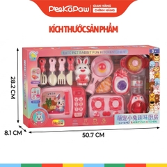 Đồ Chơi Nhà Bếp Thỏ Con Lò Vi Sóng Bình Nước 506-72 PeeKaPaw Toys