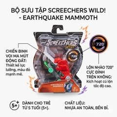Xe Biến Hình Screechers Wild 720 Độ Tự Động Biến Hình PeeKaPaw Toys