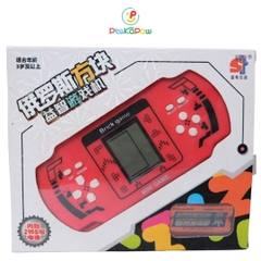 Máy game xếp gạch cầm tay hình vô lăng 688-5 PeeKaPaw Toys