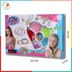 Đồ chơi thiết kế trang sức xâu hạt cho bé nhiều màu sáng tạo 8878 PeeKaPaw Toys