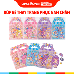 Bộ búp bê thay trang phục nam châm nhiều mẫu dễ thương PeeKaPaw Toys
