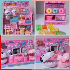 Đồ chơi nấu ăn nhà bếp Thỏ trắng và phụ kiện nhiều mẫu 333 PeeKaPaw Toys