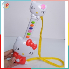 Đàn guitar mèo Kitty đồ chơi âm nhạc cho bé 1208A PeeKaPaw Toys