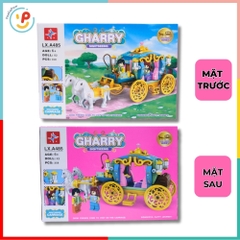 Đồ chơi lắp ráp xe ngựa hoàng gia 358 chi tiết LX.A485 PeeKaPaw Toys