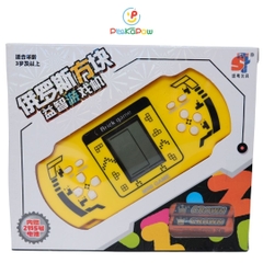 Máy game xếp gạch cầm tay hình vô lăng 688-5 PeeKaPaw Toys